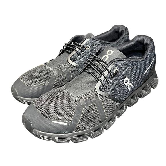 On Shoes - On Running Cloud 5 All Black Womens Size 11 Running Shoes Athletic Sneakers